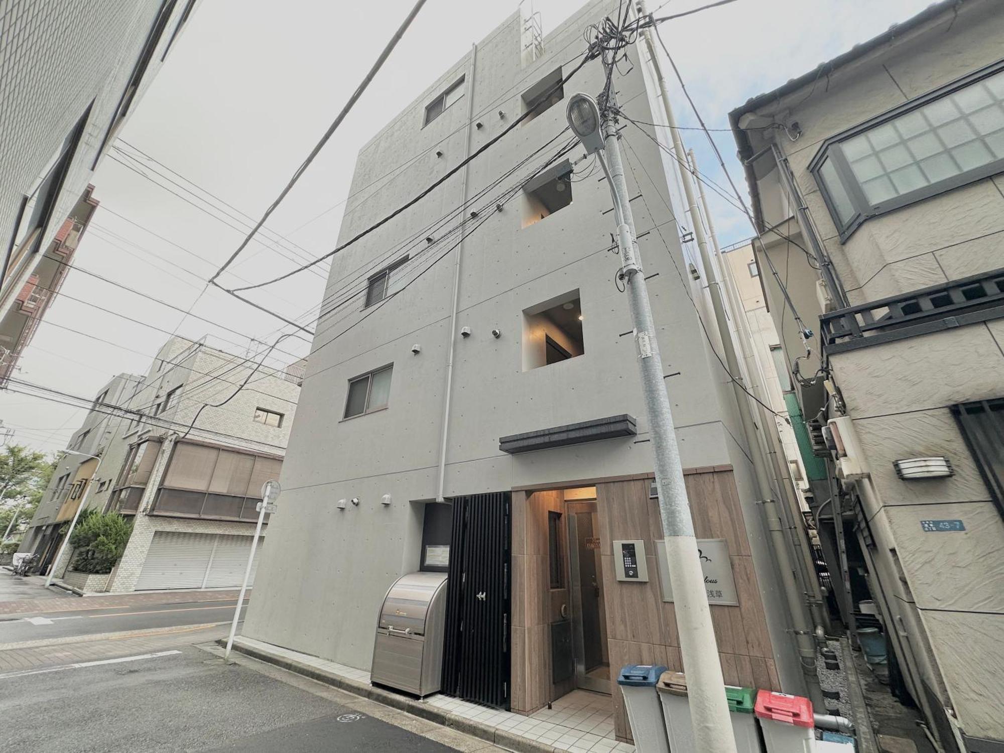 Appartement マーベラス浅草 #10 Minutes Walk From Asakusa Sta#max 3ppl *